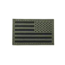 Load image into Gallery viewer, 3"x2" Tactical Laser Cut USA Flag Patch