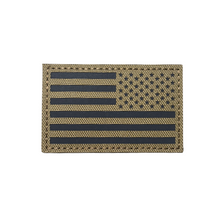 Load image into Gallery viewer, 3"x2" Tactical Laser Cut USA Flag Patch