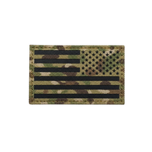 Load image into Gallery viewer, 3"x2" Tactical Laser Cut USA Flag Patch