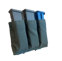 Load image into Gallery viewer, Slick Triple Pistol Mag Pouch With Kydex