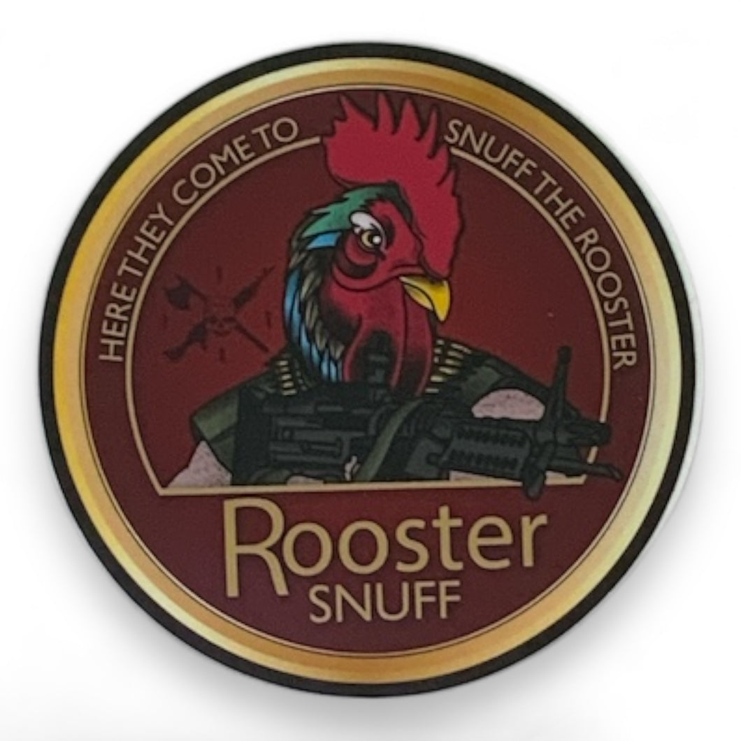 Goons Up Rooster Snuff Sticker