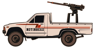 NotinRegs Truck Sticker