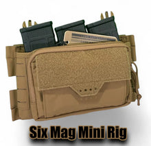 Load image into Gallery viewer, Six Mag Mini VariableChest Rig