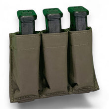 Load image into Gallery viewer, Slick Triple Pistol Mag Pouch With Kydex