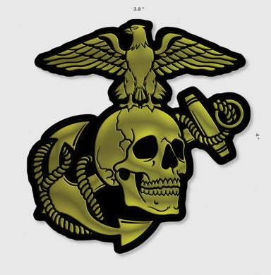 Goons Up Eagle Skull and Anchor Sticker