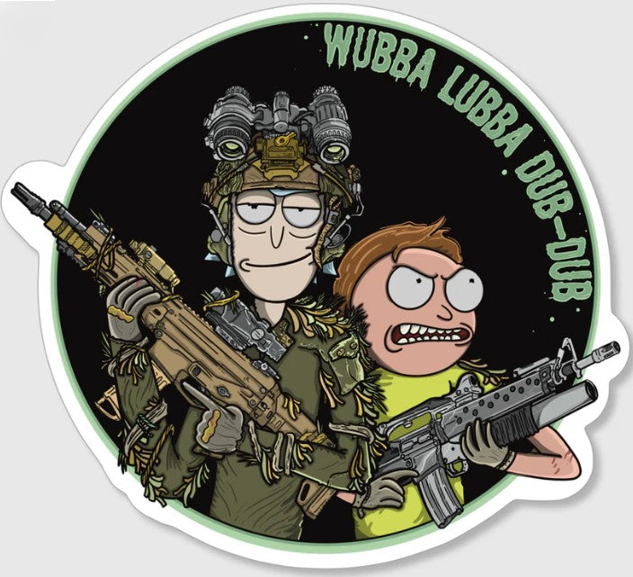 Phaseline Co. Wubba Lubba Sticker