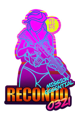 Mission Essential Gear Retro Recondo Sticker