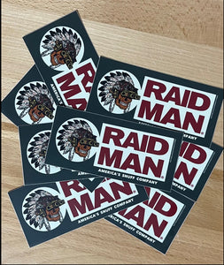 Direct Action Apparel Raid Man Sticker